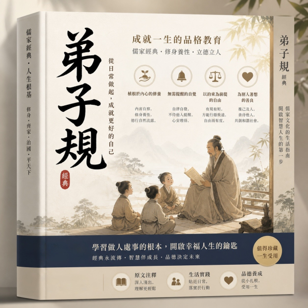 《弟子規》傳統文化教材書籍封面