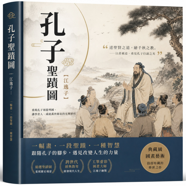 《孔子聖蹟圖》傳統文化教材書籍封面