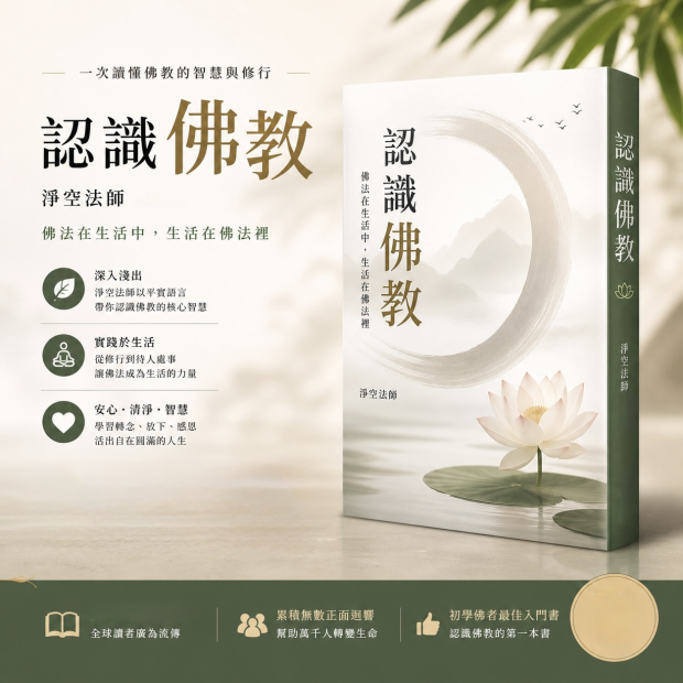 《認識佛教》佛學扎根系列書籍封面圖02